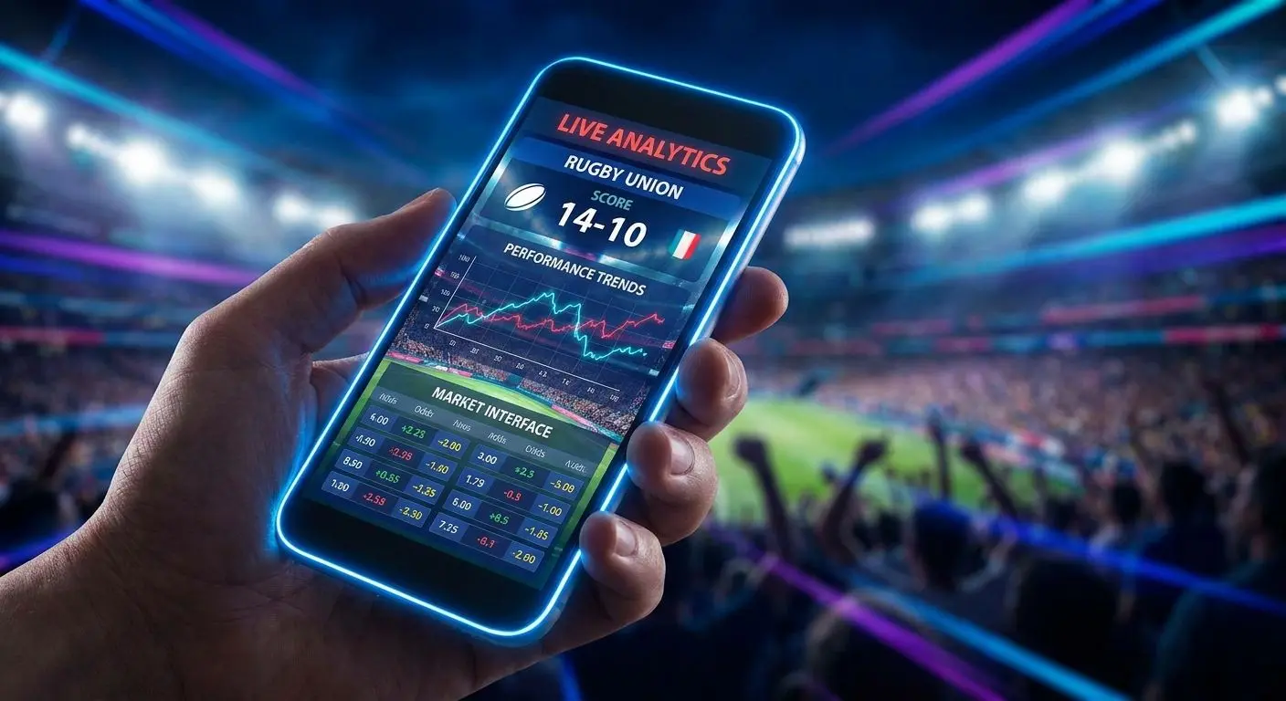 Live Sports Features on Mobile Mobile live sports screen with real-time match updates